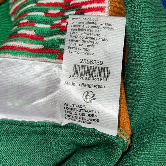 WBL Trading Gingerbread Couple IT'S KISS-MAS Ugly Christmas Sweater Size XL NWOT - Picture 5 of 5